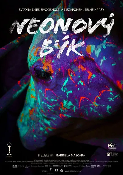 Neonový býk