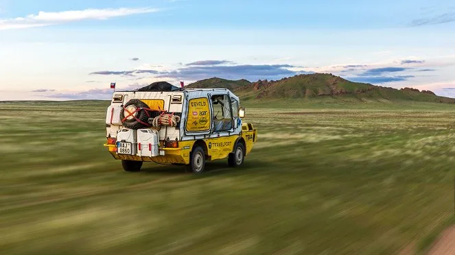 Žlutou žábou do země modrého nebe